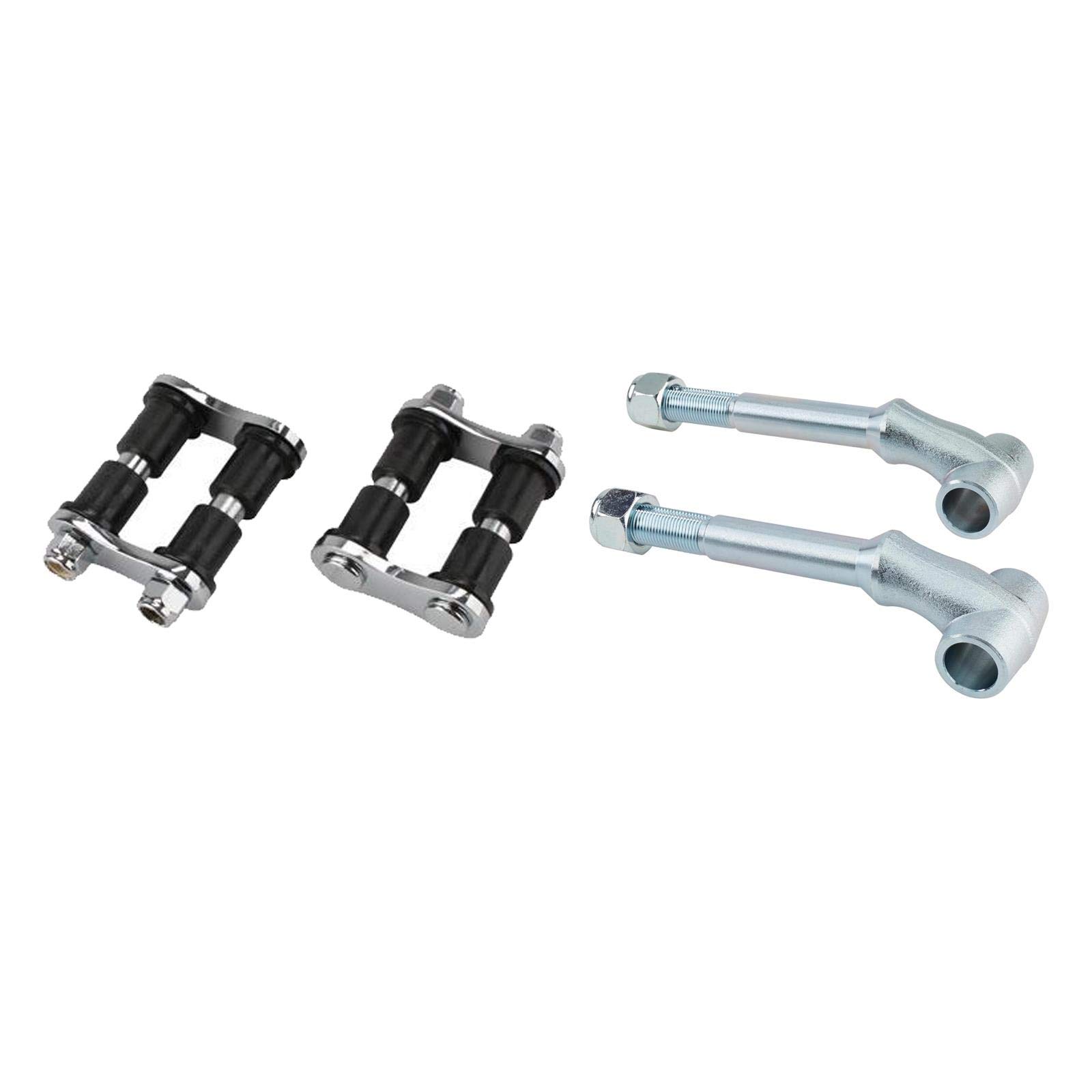 Amazon.co.jp: 1-3/4インチシャックルとソリッドアクスルリーフ